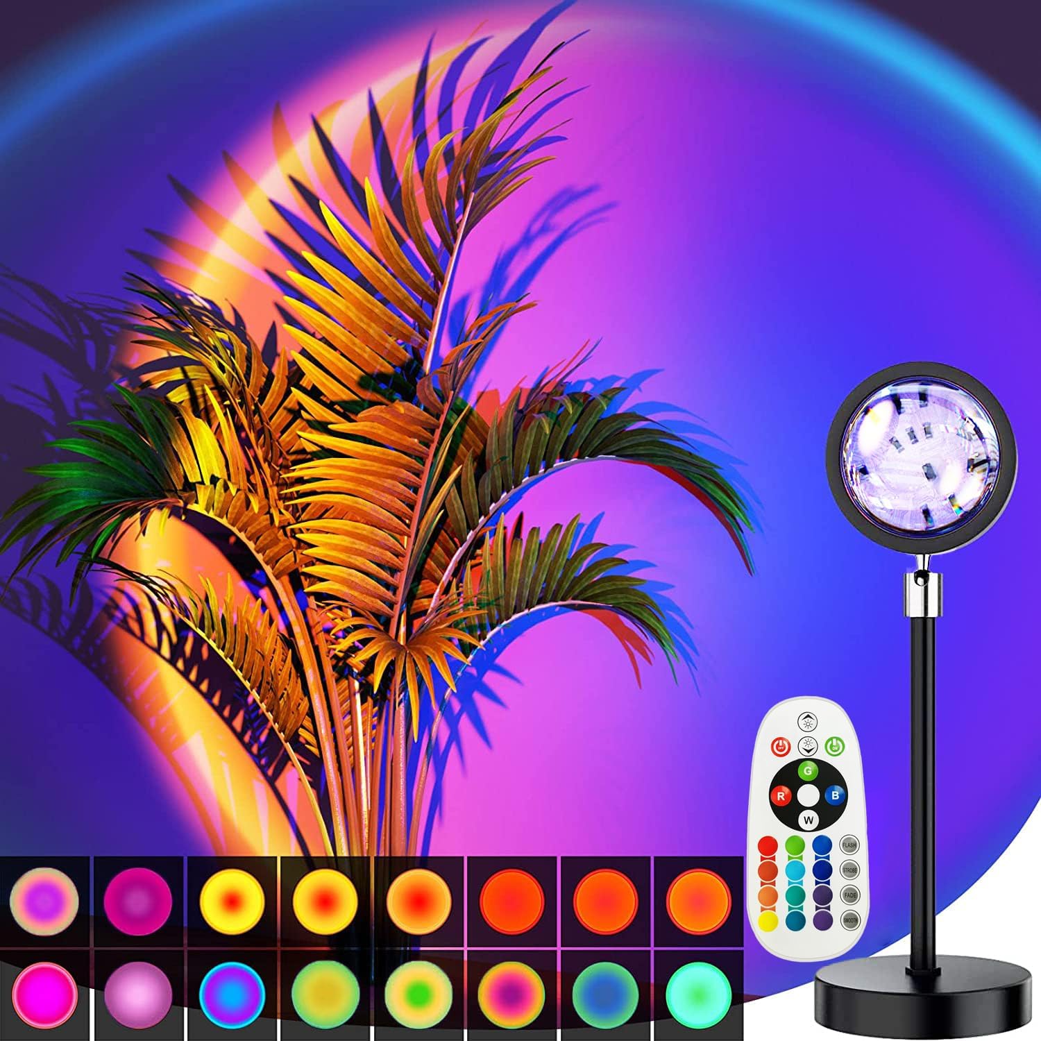 Planetarium Projector Home - Inteligente bluetooth usb pôr do sol