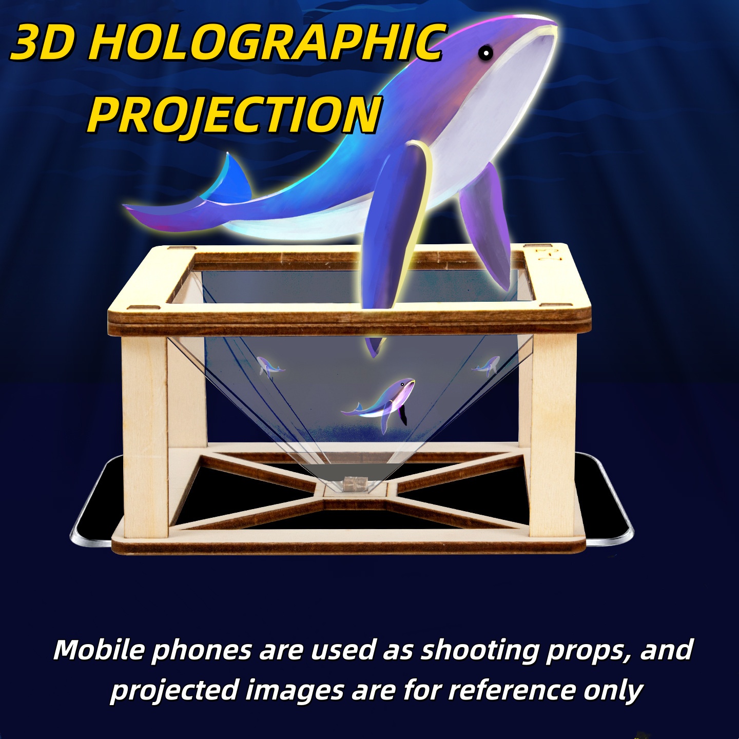 Science Hobby Kit - Kit Projetor Holográfico 3D DIY: Experimento