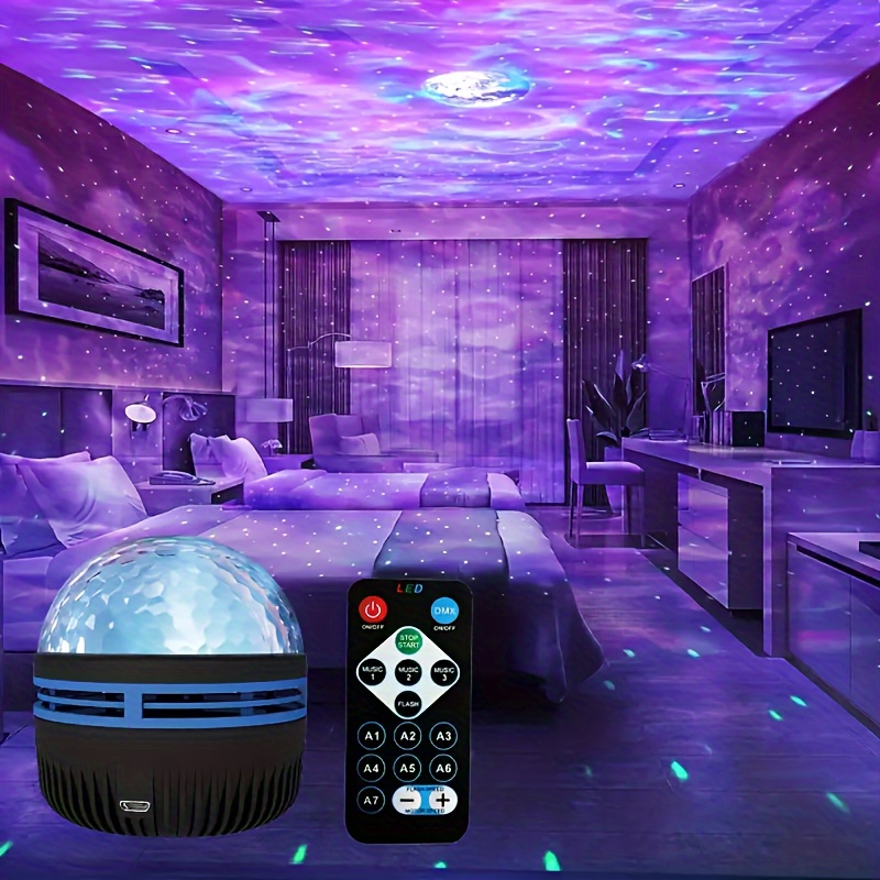 Planetarium Projector Home - Projetor de Luz Galáxia Céu Estrelado