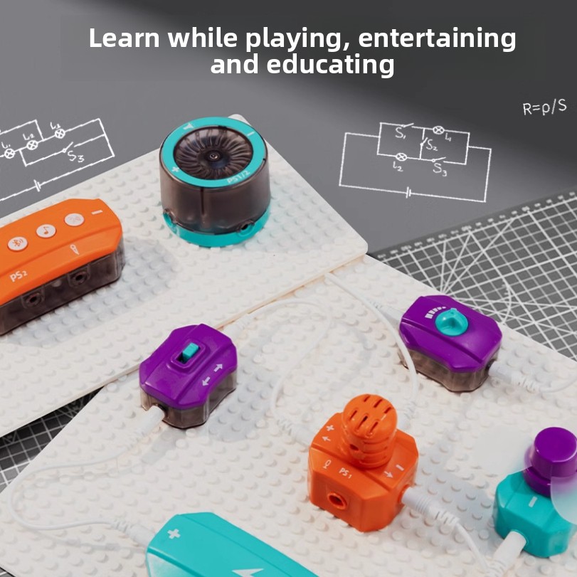 Circuito experimento blocos de - Science Toys Diy avaliação e preço