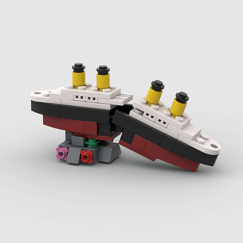 Mini RMS Titanic Sank Ship Mod - Science Olympiad avaliação e preço