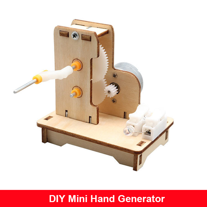 Diy mini gerador de mão diy ki - Science Max avaliação e preço