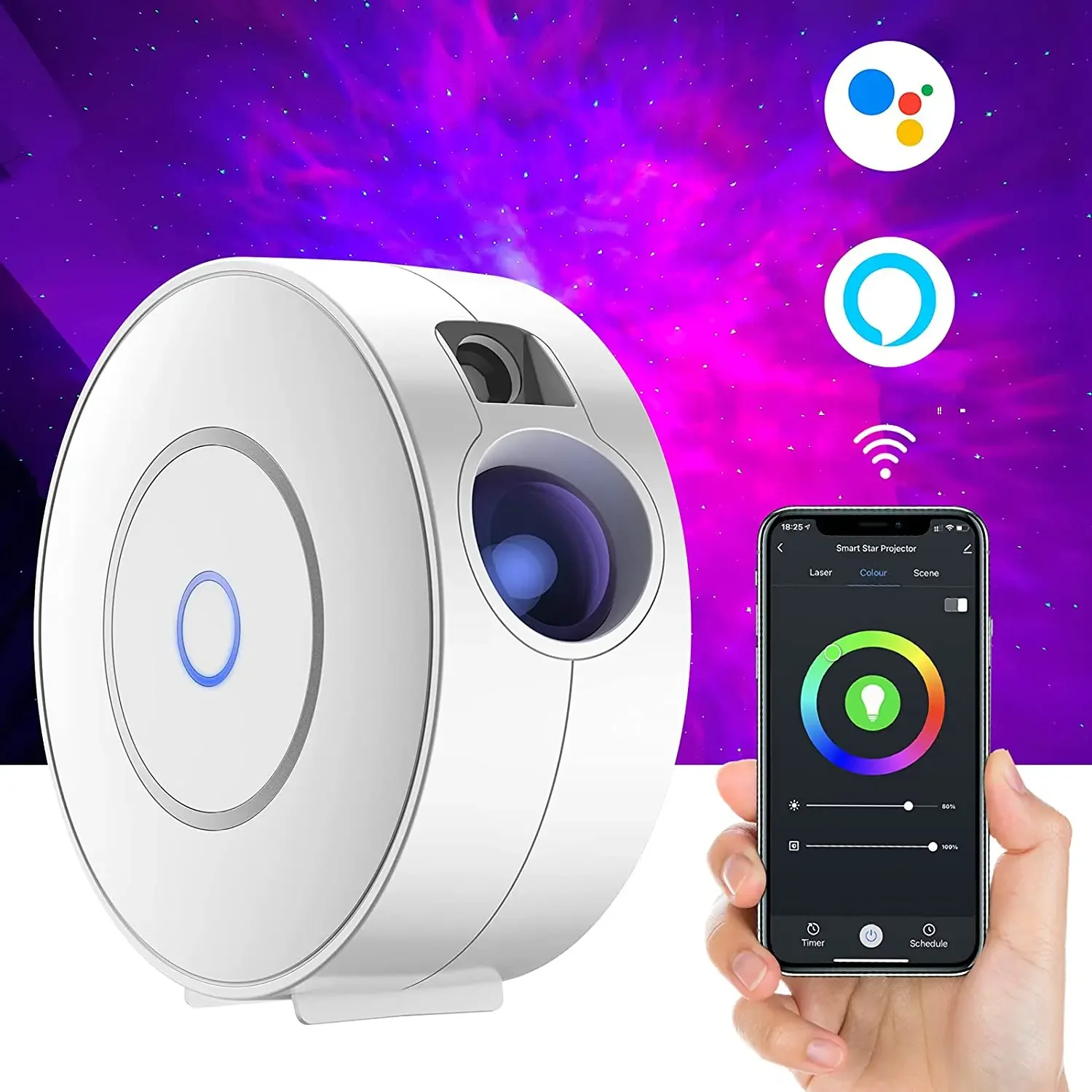 Tuya-Inteligente Aurora Galaxy - Planetarium Projector Home avaliação e preço