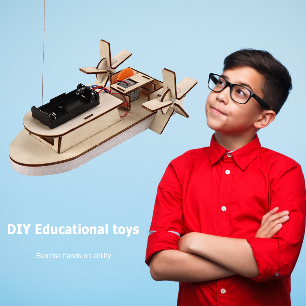 Diy barco modelo ciência brinq - Science Max avaliação e preço