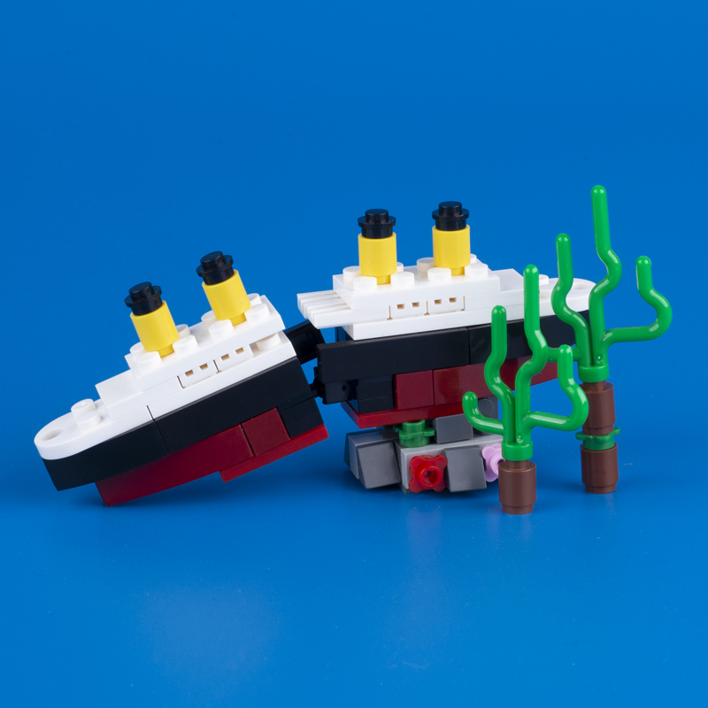 Moc titanic navio modelo bloco - Science Olympiad avaliação e preço