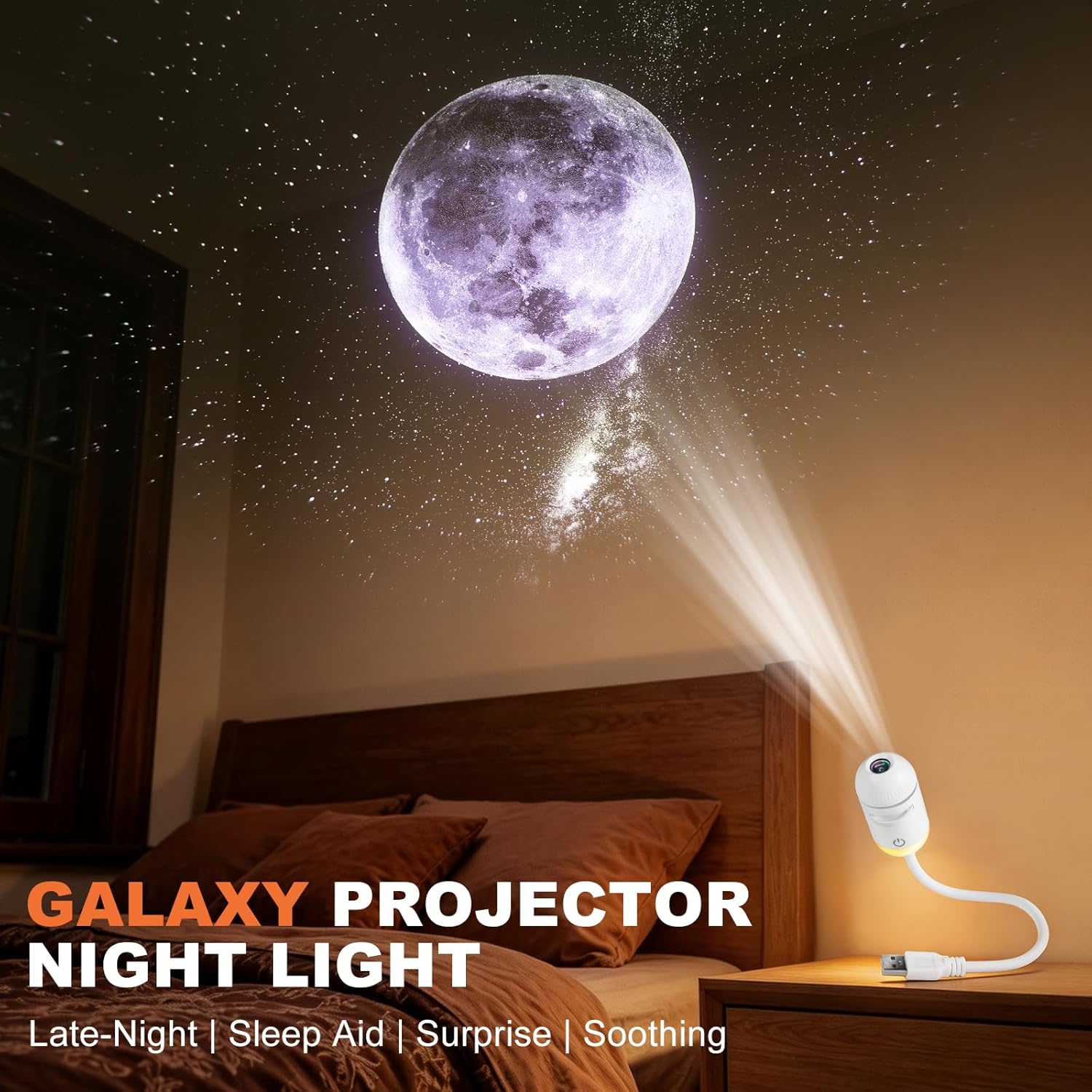 Projetor de Galáxia e Luz Notu - Planetarium Projector Home avaliação e preço