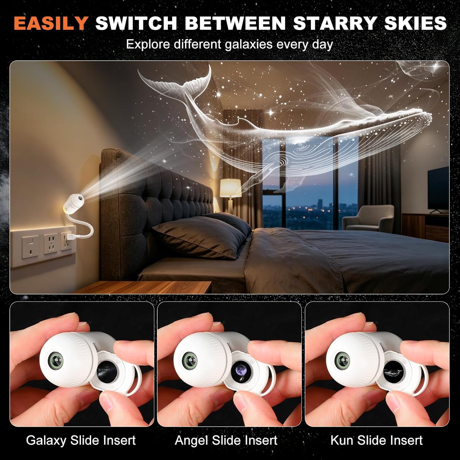 Projetor de Galáxia e Luz Notu - Planetarium Projector Home avaliação e preço