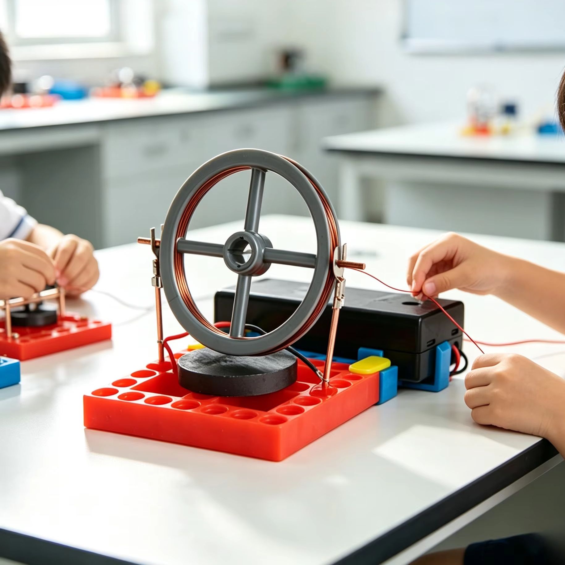 Modelo de Motor Eletromagnétic - Science Hobby Kit avaliação e preço