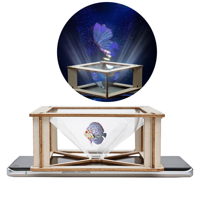 Kit Projetor Holográfico 3D DI - Science Kit avaliação e preço