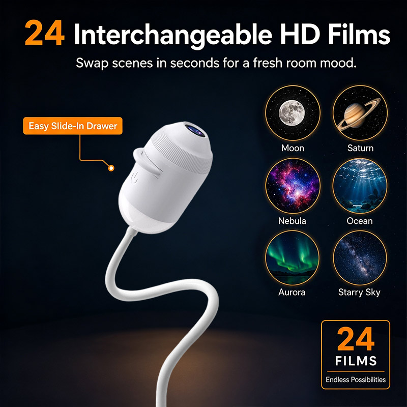 Projetor Inteligente de Céu Es - Planetarium Projector Home avaliação e preço