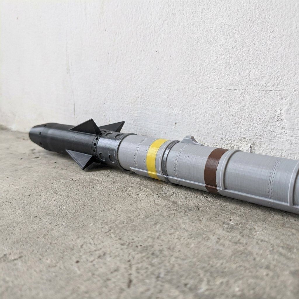 Modelo de Míssil AIM-9X Sidewi - Science Exhibition Models avaliação e preço