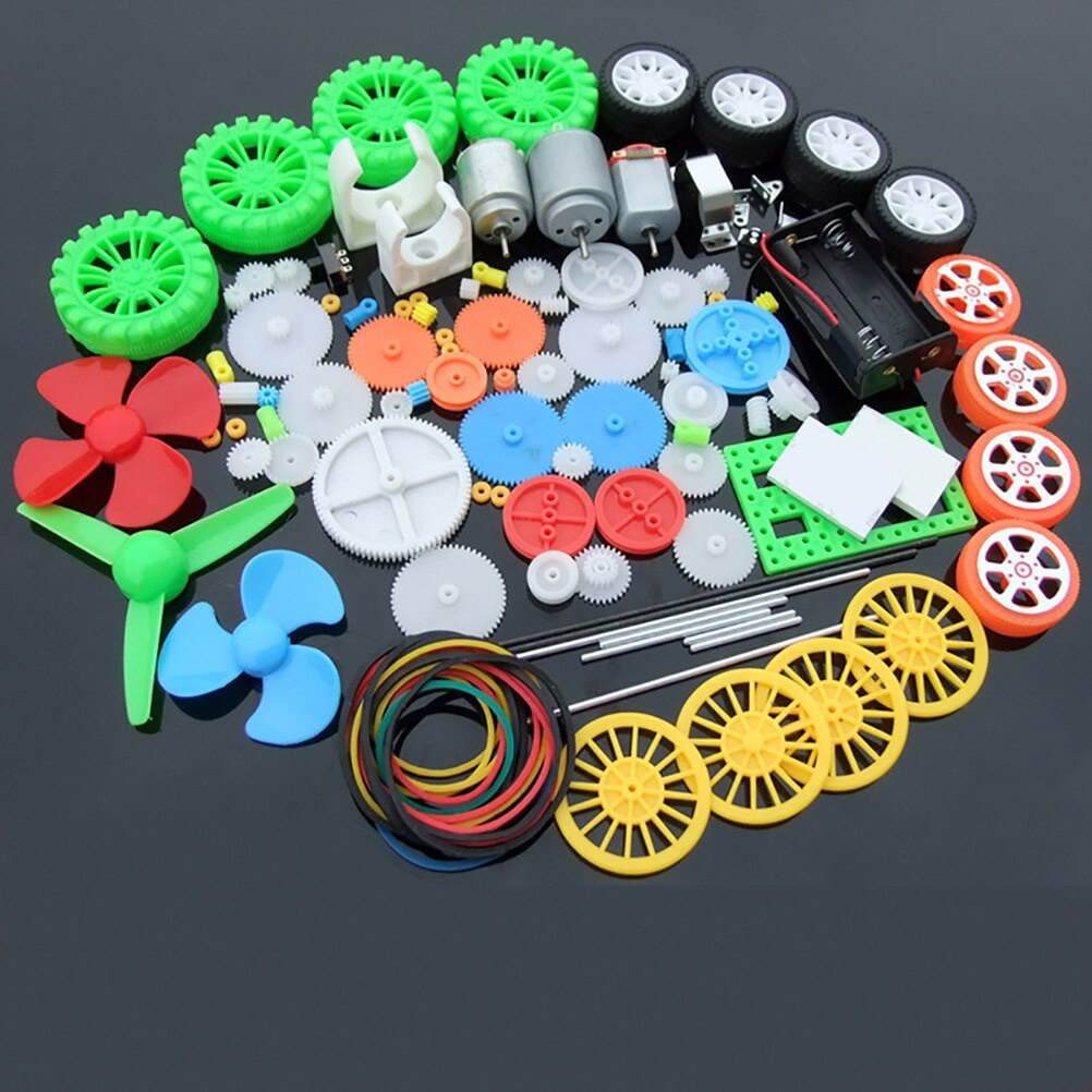 112 pçs kit de motor dc mini m - Science Toys Diy avaliação e preço