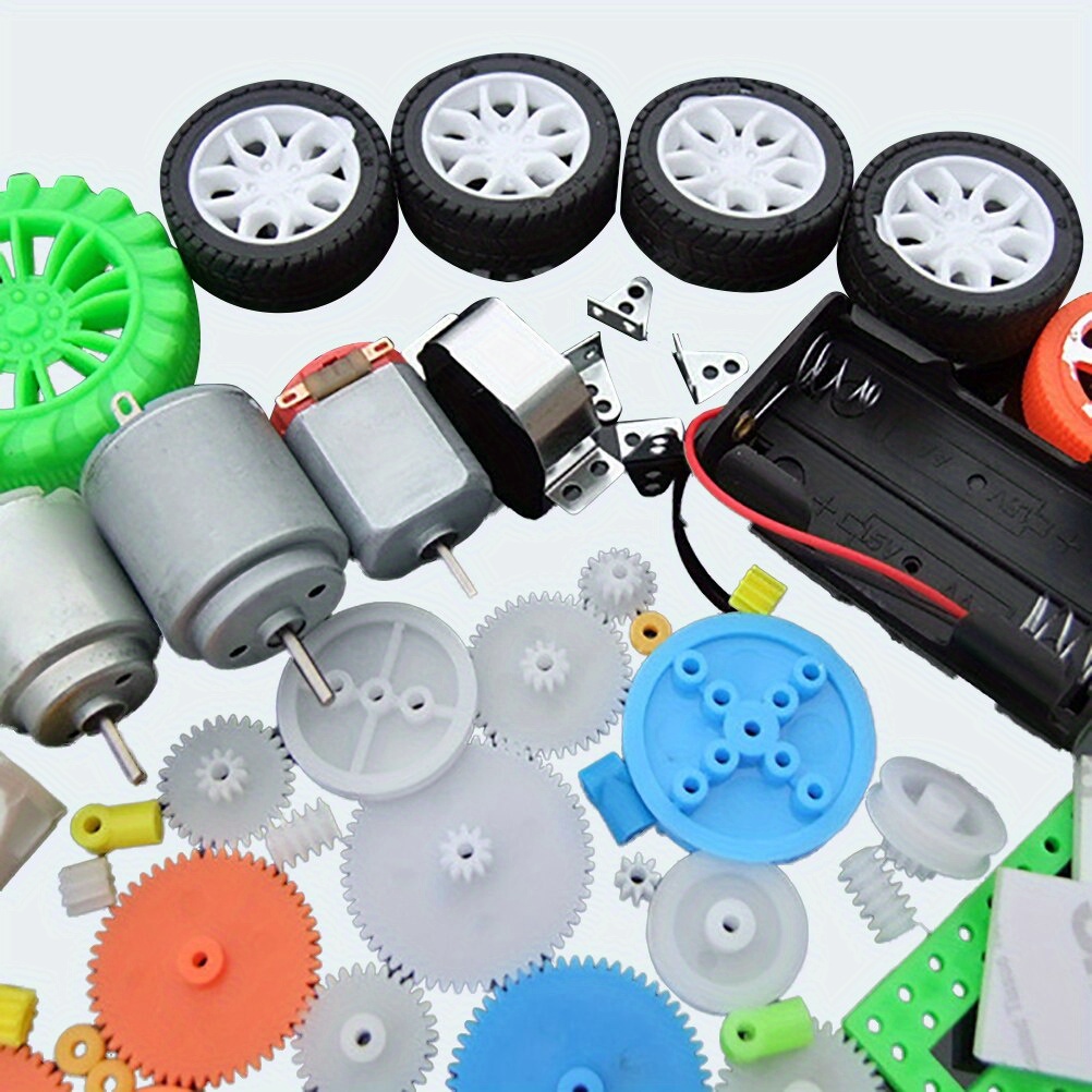 112 pçs kit de motor dc mini m - Science Toys Diy avaliação e preço