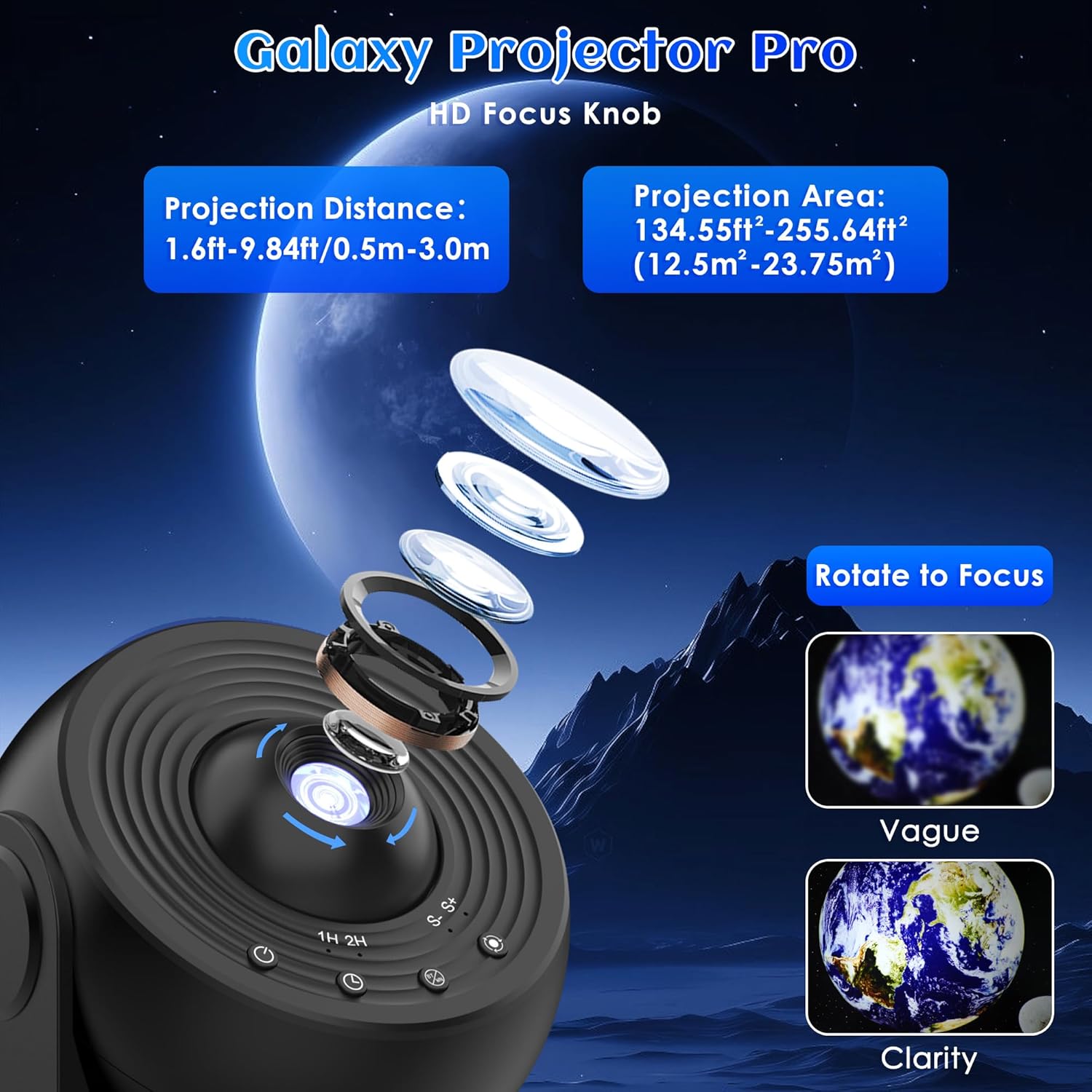 Projetor de Estrelas Galaxy Pr - Planetarium Projector Home avaliação e preço