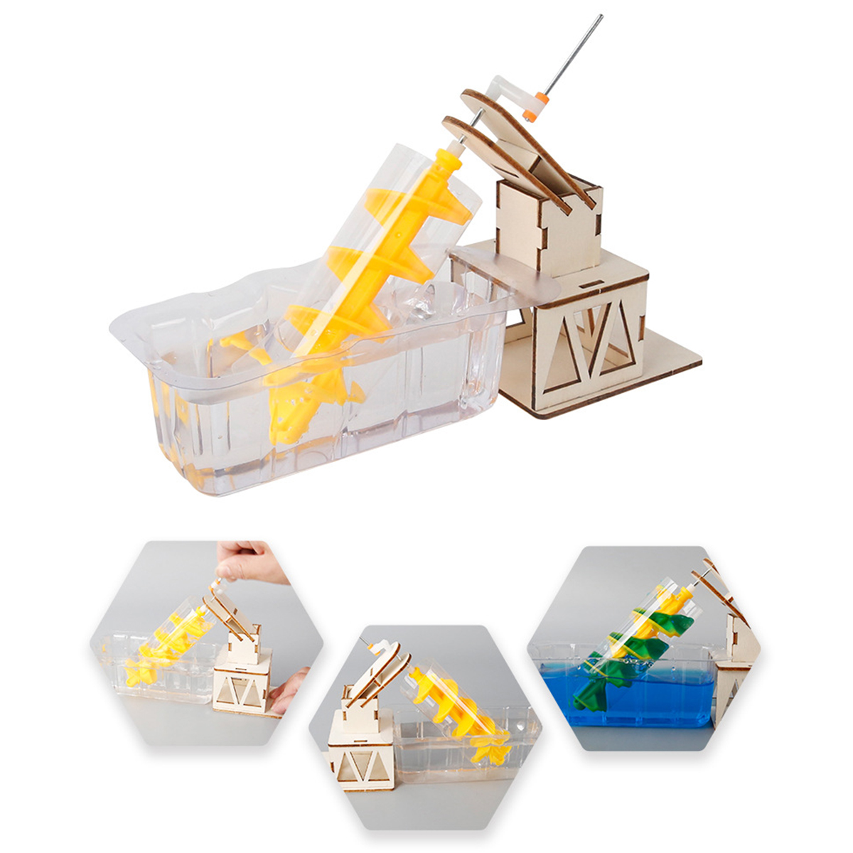 Experimento Científico Roda de - Science Toys Diy avaliação e preço